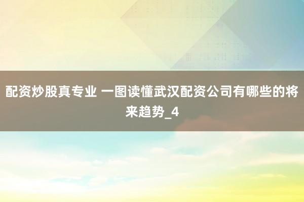 配资炒股真专业 一图读懂武汉配资公司有哪些的将来趋势_4
